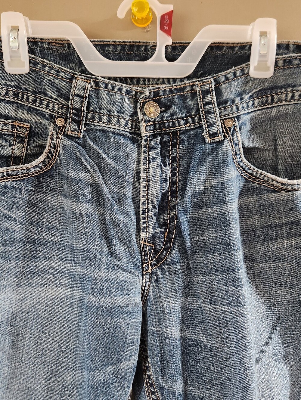 Silver Jeans Gordie Cut Straight Sz 36X32 - Picture 3 of 8